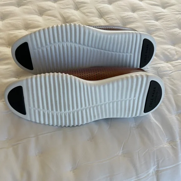 NWOB Cole Haan Brown Leather Oxford sz 9 - Picture 3 of 8